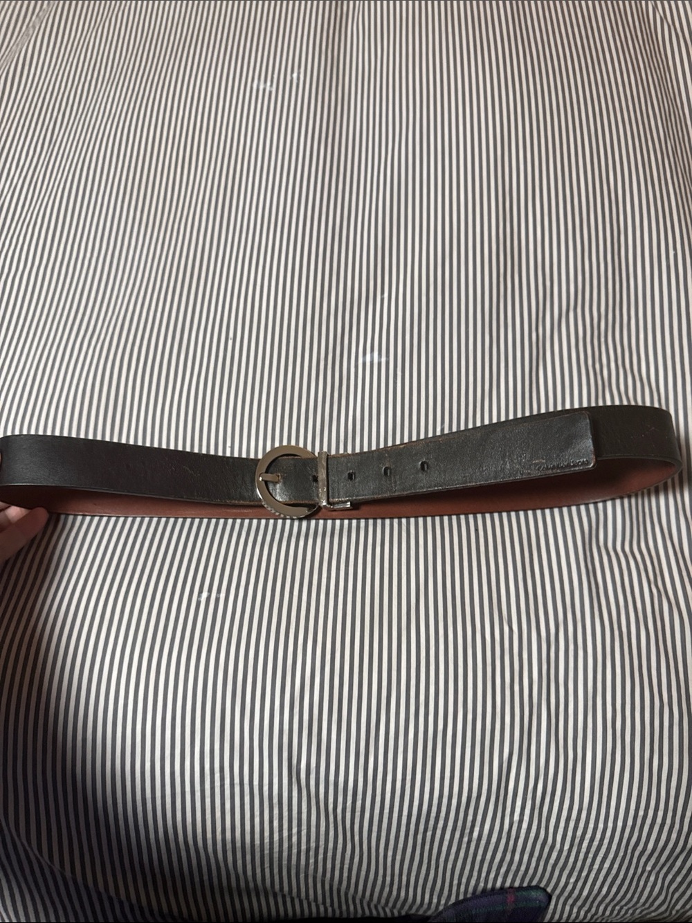 Women’s size lg Calvin Klein reversible belt